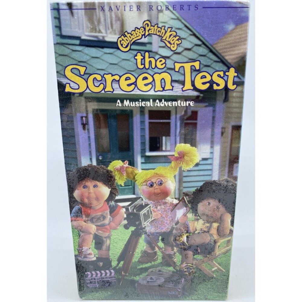 Cabbage Patch Kids The Screen Test A Musical Adventure VHS Xavier Roberts Sealed